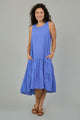 Sleeveless Midi Tiered Dress
