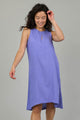 Sleeveless Crew Neck Midi Dress