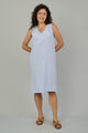 Sleeveless V-Neck Dress