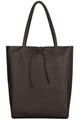 Leather Shoulder Tote Bag