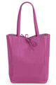 Leather Shoulder Tote Bag