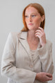 Linen Fitted Jacket