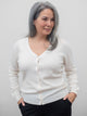 Millie Cashmere Button-Up Cardigan