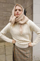 Triangle Knitted Cashmere Scarf