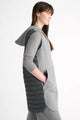 Quilted Zip Hoodie