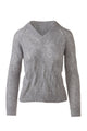 Sequin Cable Vee