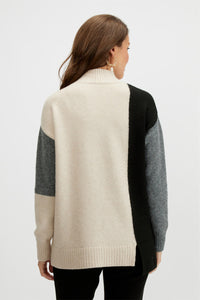 Mock Neck Sweater w/ Vent
