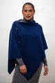 Peony Button Poncho