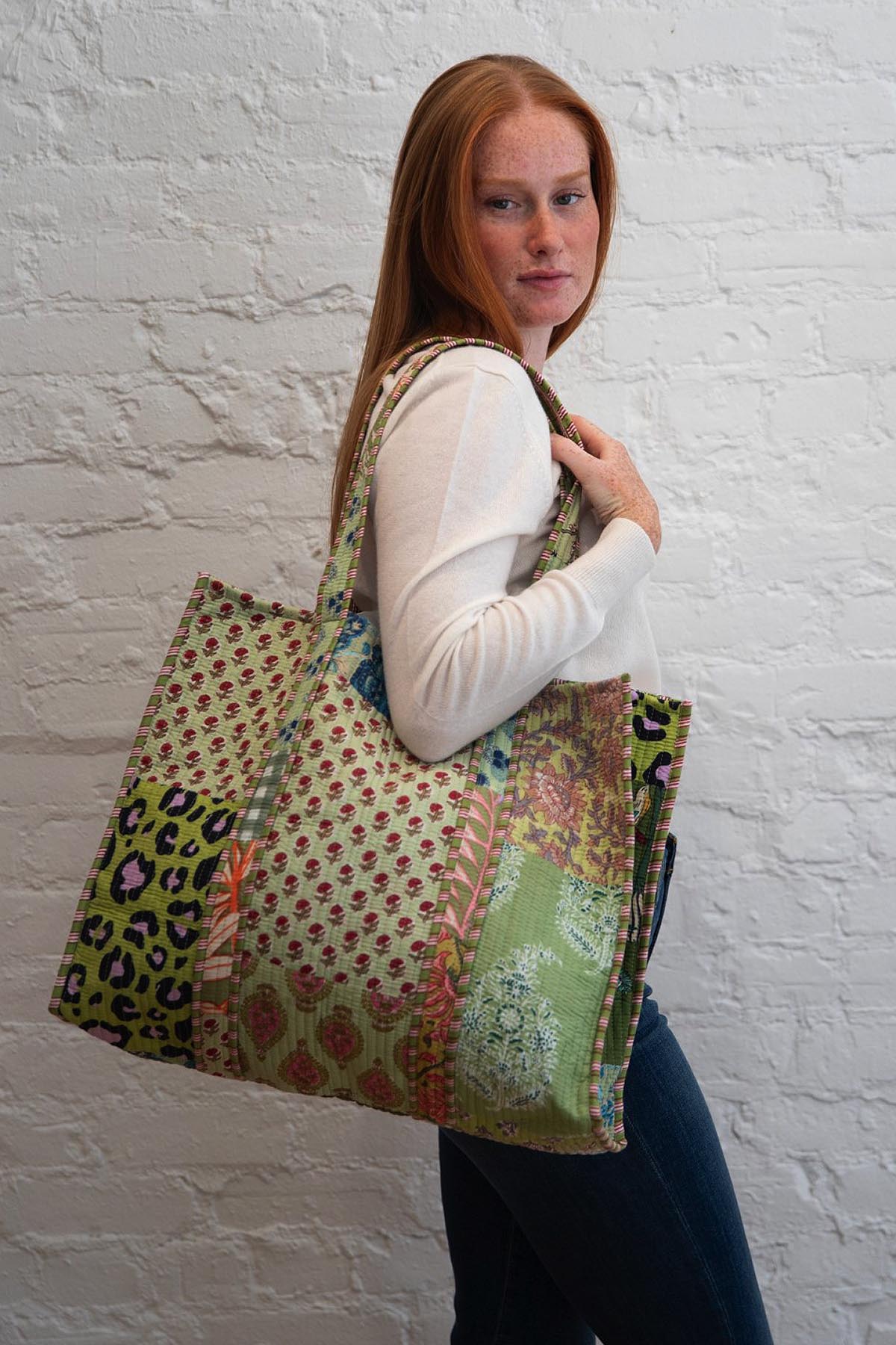 Quilted Tote Bag