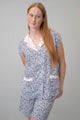 Paisley & Tile Short PJ Set