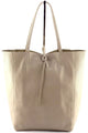 Leather Shoulder Tote Bag