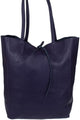 Leather Shoulder Tote Bag