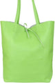Leather Shoulder Tote Bag