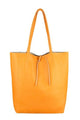 Leather Shoulder Tote Bag