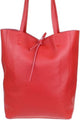 Leather Shoulder Tote Bag