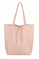 Leather Shoulder Tote Bag
