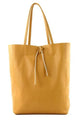 Leather Shoulder Tote Bag