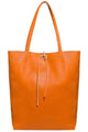 Leather Shoulder Tote Bag
