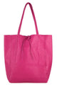 Leather Shoulder Tote Bag