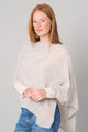 Peony Button Poncho