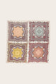 Paisley Tile Silk Square