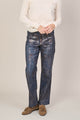 Animal Print & Foil Kick Flare Pant