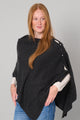 Peony Button Poncho