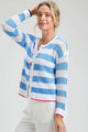 Pointelle Zip Cardigan
