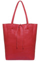 Leather Shoulder Tote Bag