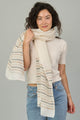 Wide Linen Scarf