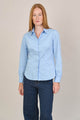Cotton Blouse w/Mini Ball Chain Detail