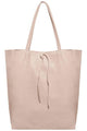 Leather Shoulder Tote Bag