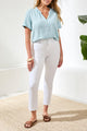 Sophia Curvy Straight Ankle Jeans