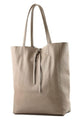 Leather Shoulder Tote Bag