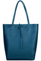 Leather Shoulder Tote Bag