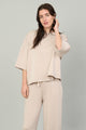 Short Sleeve Scuba Lounge Set