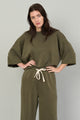 Short Sleeve Scuba Lounge Set