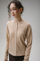 High Button Cashmere Cardigan