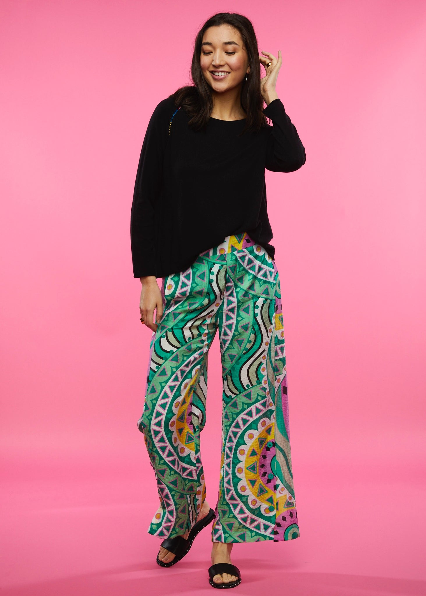 Marni Floral-Print Stirrup Pants women - Glamood Outlet