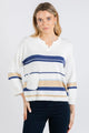 Crop Stripe Sweater