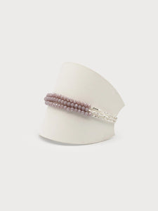 Adjustable Bracelet w/ Glass Beads