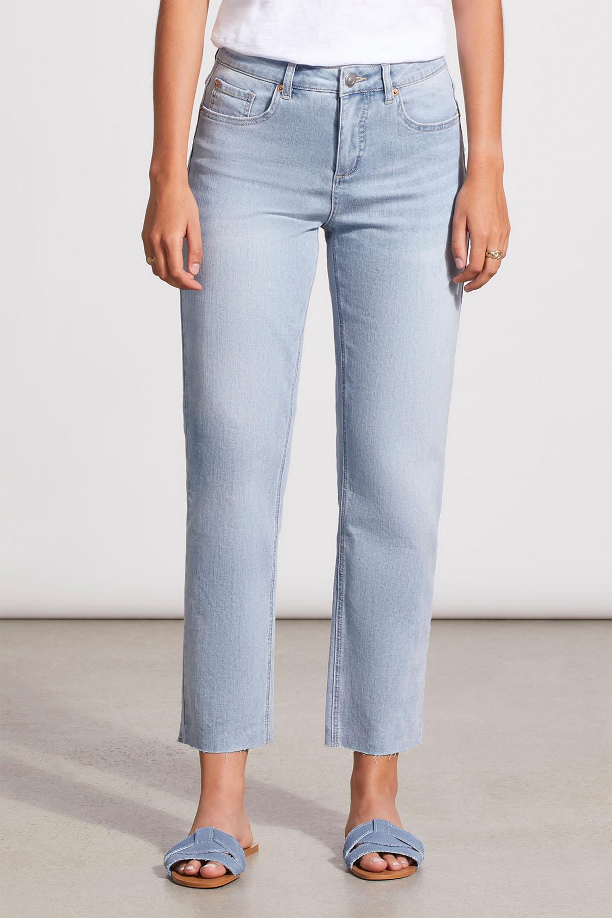 Audrey Girlfriend Straight Ankle Jeans