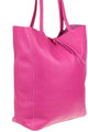 Leather Shoulder Tote Bag