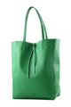 Leather Shoulder Tote Bag