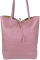 Leather Shoulder Tote Bag
