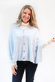 Lemonwood - Peony Button Poncho