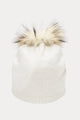 Lemonwood - Cashmere Blend Hat With Fur Pom