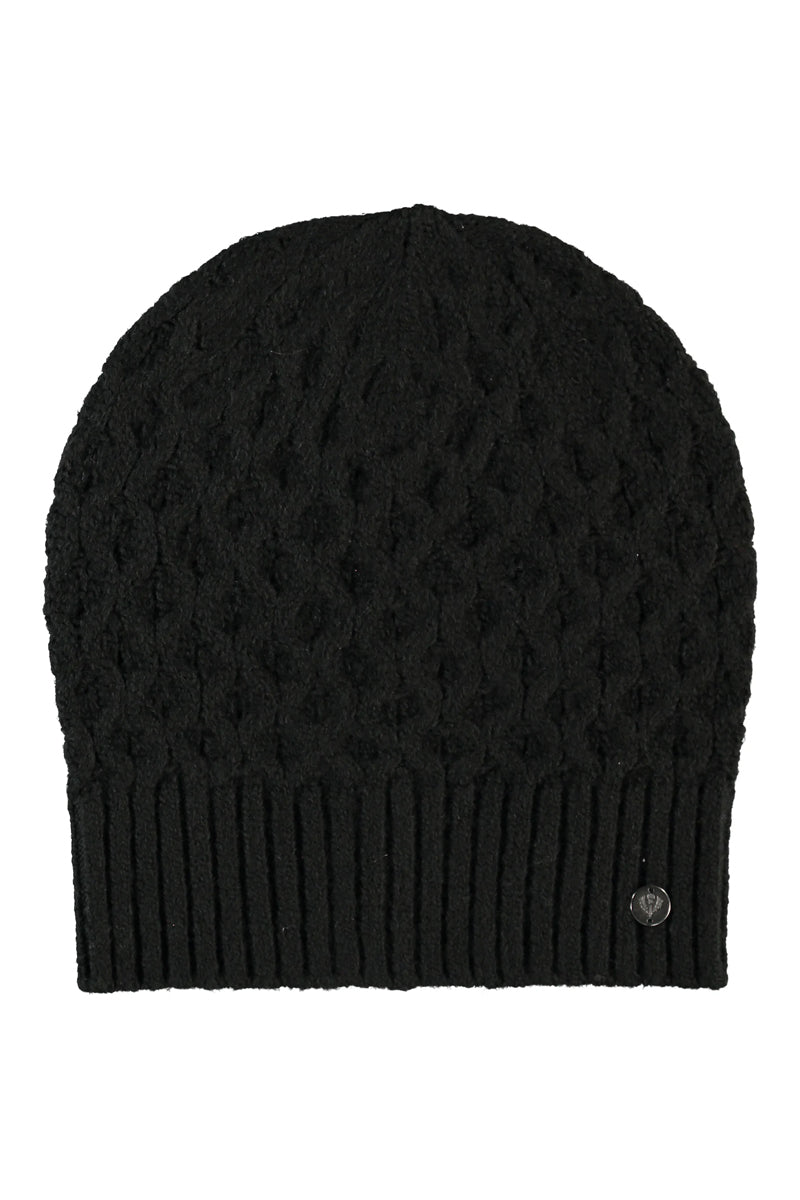 Cable Knit Melange Hat