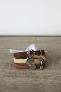 Lemonwood - Hair Elastic Trio Set - Sunday Silk